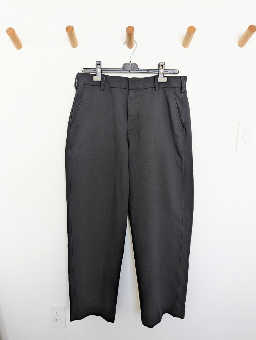 Abercrombie & Fitch Baggy Trousers – Black, Men's 33x32
